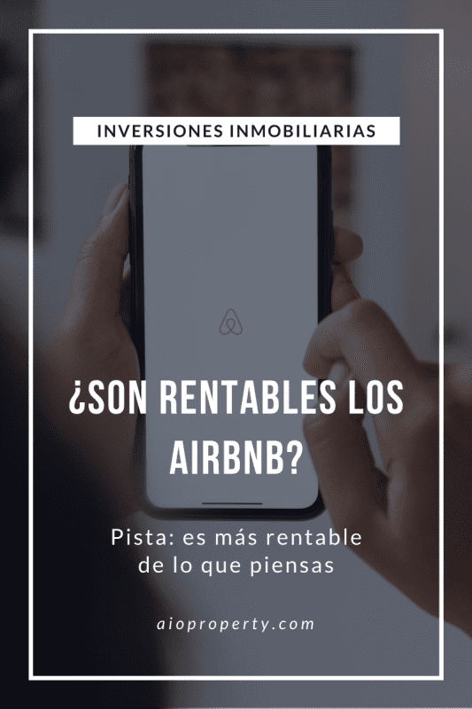 Airbnb investment insights on mobile screen