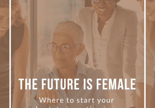 Female professionals in business meeting